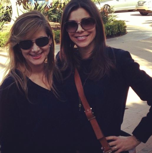 Schuyler Kent with her little sister Heather Dubrow in 2014